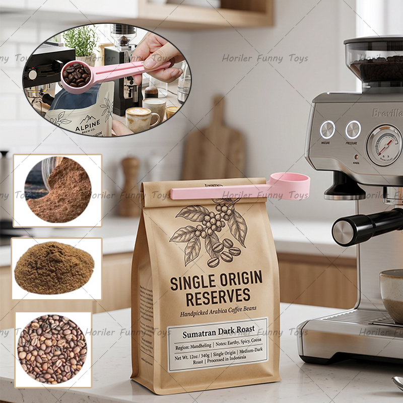 Coffee Tea Uses - Cucharas para Café con Clips para