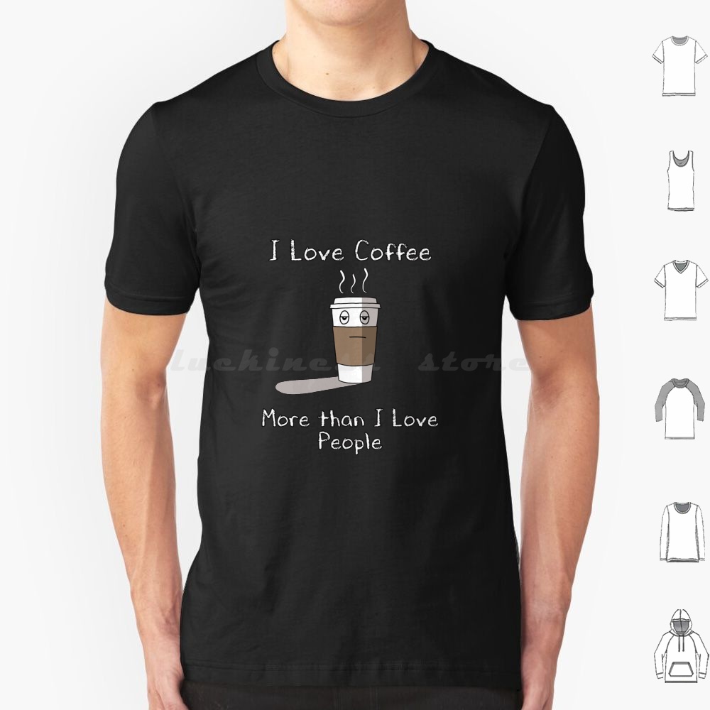 Coffee Tea Quotes Short - Camiseta de algodón con estampado DIY