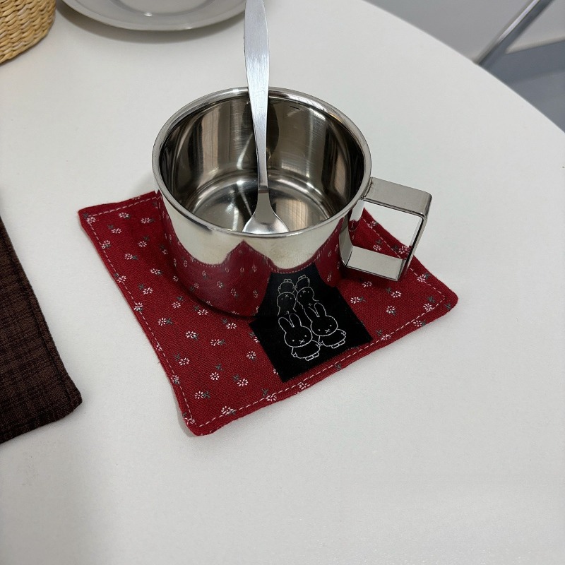 Posavasos de Tela de la Serie  - Coffee Tea Hot reseña y precio