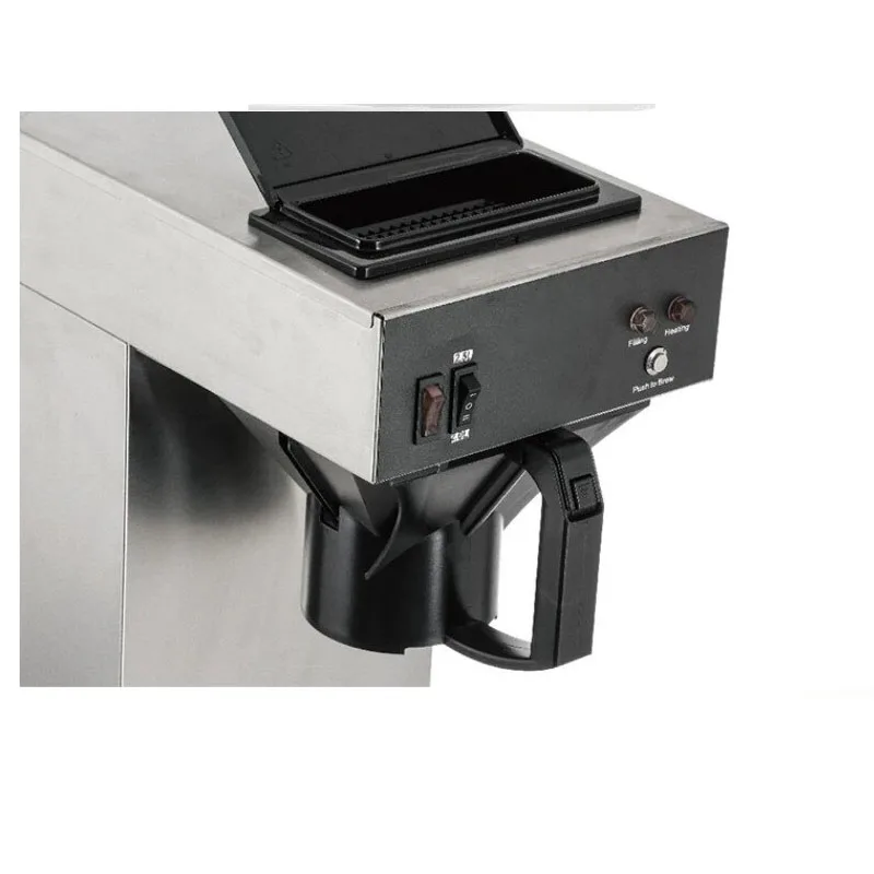 Cafetera Comercial de Acero In - Coffee Tea Hot reseña y precio
