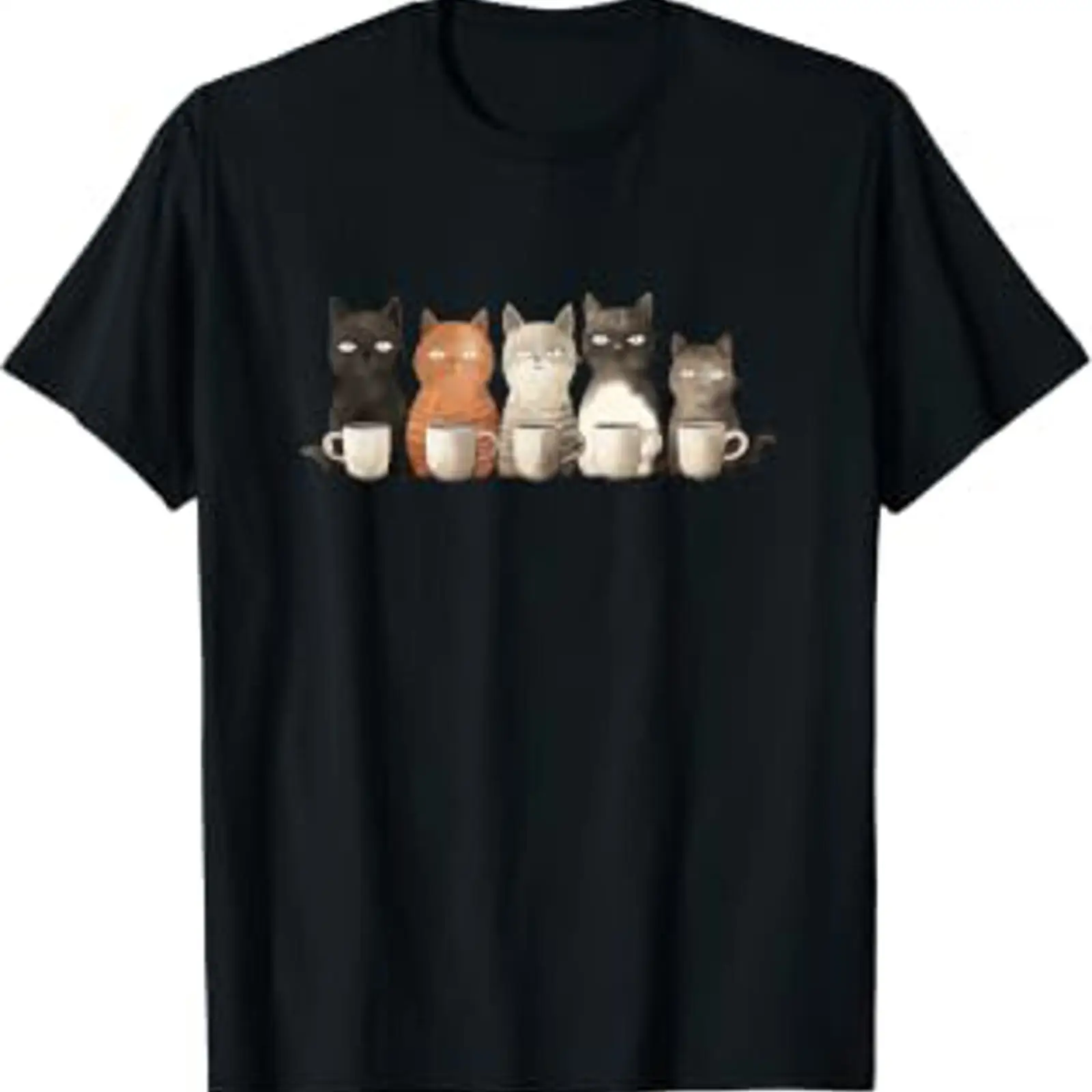 Camiseta con diseño de gatos d - Coffee Or Tea Please reseña y precio