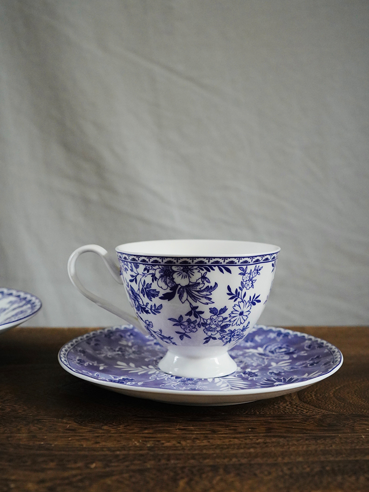 Taza y Plato de Café Estilo In - Coffee Tea Good Morning reseña y precio