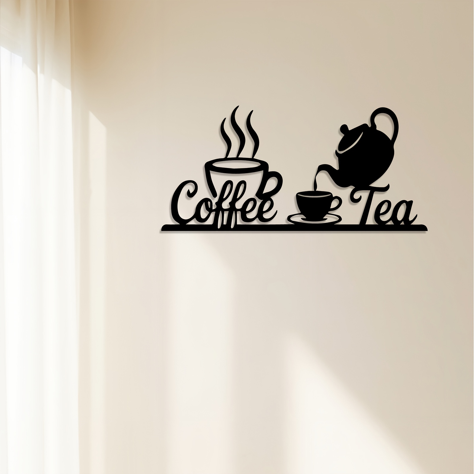 Juego de 1 pieza de arte de pa - Coffee Tea Icon reseña y precio