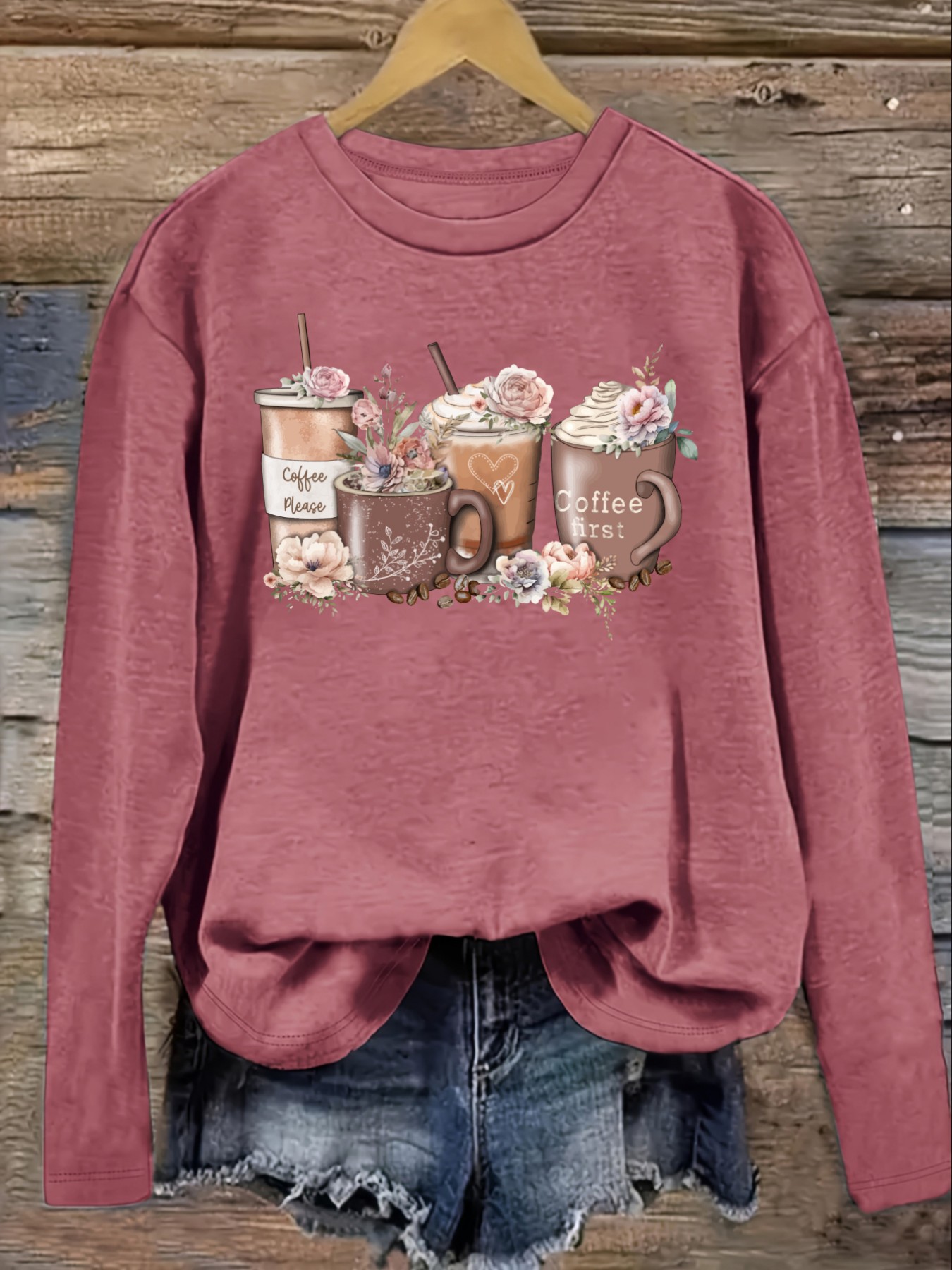 Camiseta Casual de Manga Larga - Coffee & Tea Maker Machine reseña y precio
