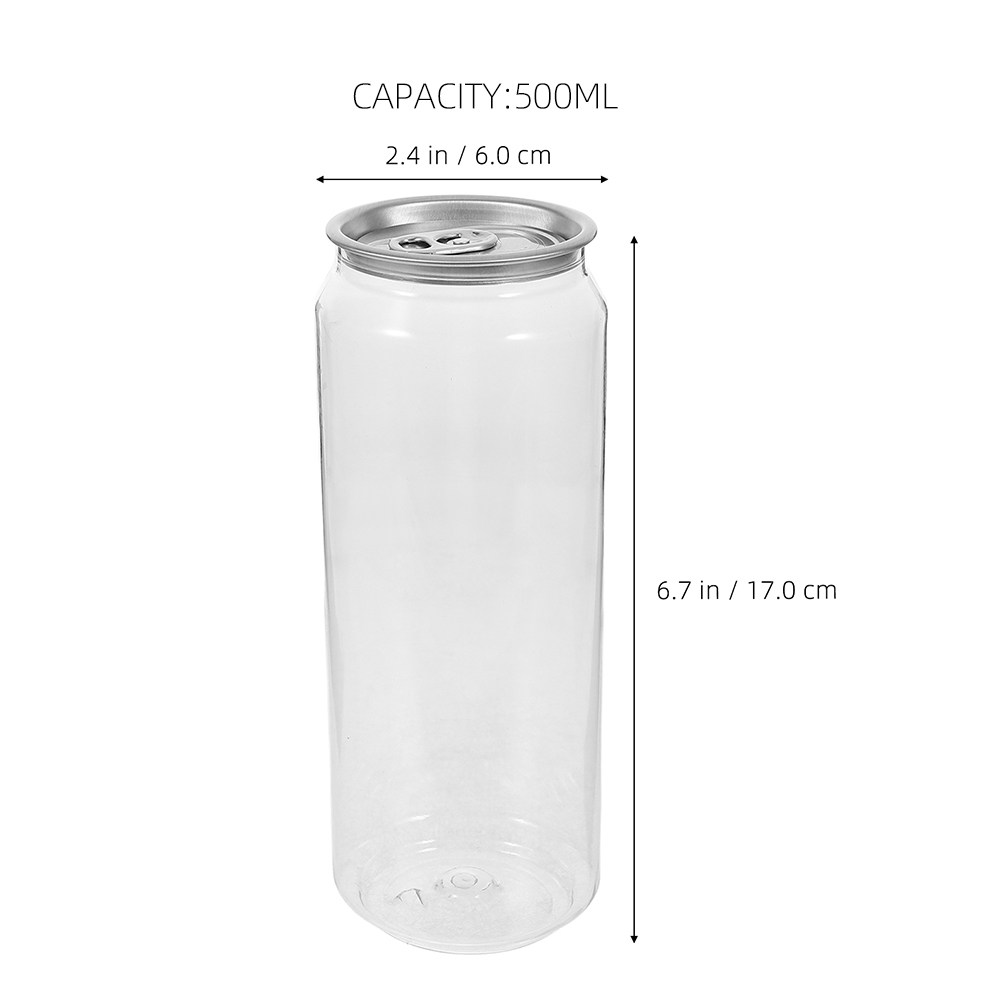 Latas transparentes para bebid - Coffee Tea Milk reseña y precio