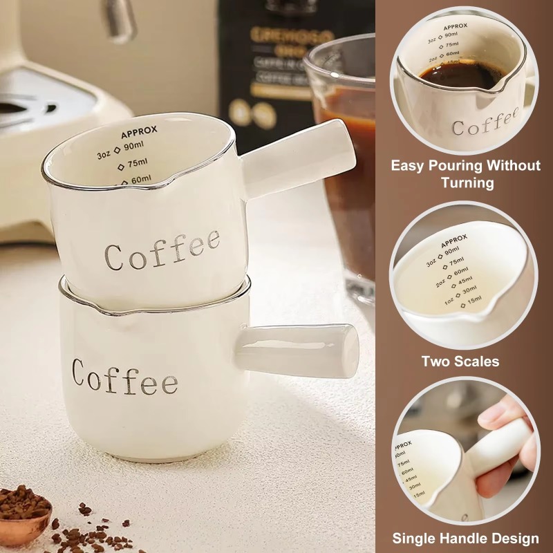 Mini taza de café de cerámica  - Coffee Tea Milk reseña y precio