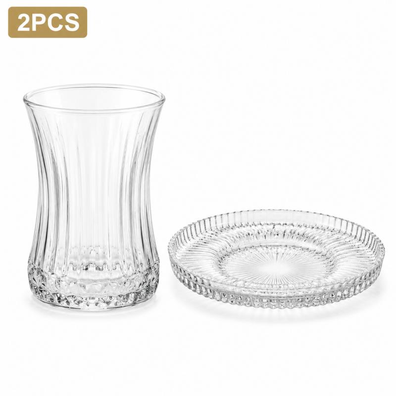 Juego de 2 Tazas y Platos de V - Coffee Tea Uses reseña y precio