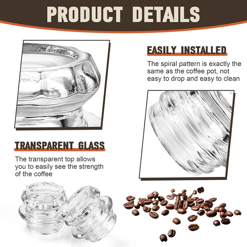 Tapa de Vidrio de Repuesto par - Coffee & Tea Maker Machine reseña y precio