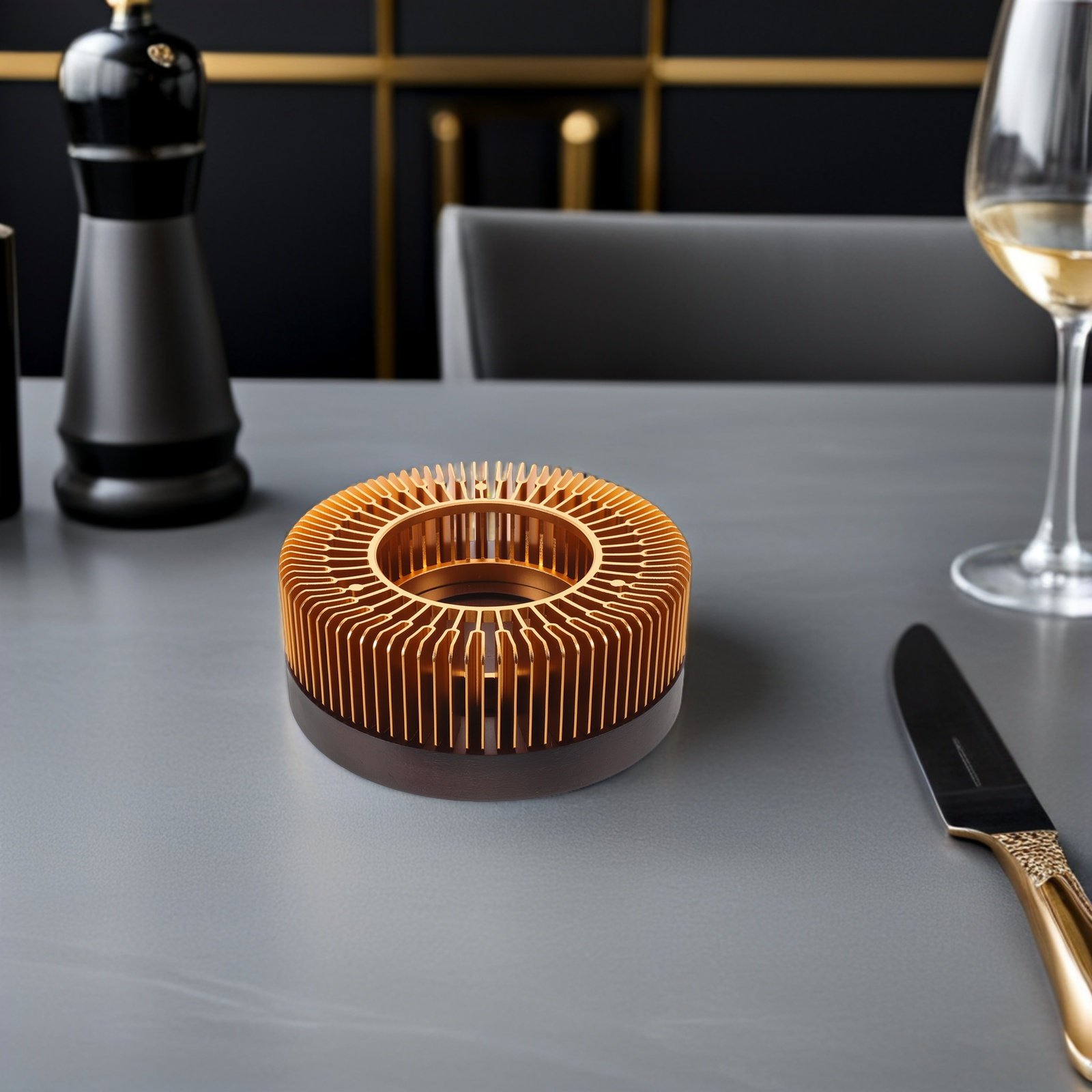 Calentador de Teteras Dorado d - Coffee Tea Warmer reseña y precio